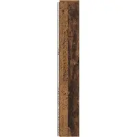 vidaXL Hoofdeinde Kast met LED Oudhout Bewerkt hout