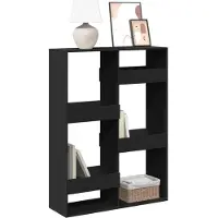 vidaXL Boekenkast 100x33x135 cm bewerkt hout zwart
