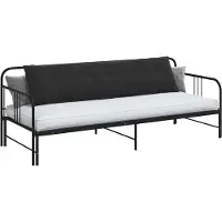 vidaXL Rugkussen Zwart 200 x 50 cm Corduroy stof