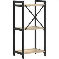 vidaXL Boekenplank 40 x 30 x 85 cm Bewerkt hout Sonoma Eik
