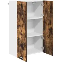 vidaXL Hangkast Rook Eiken 60 x 31 x 100 cm Bewerkt hout
