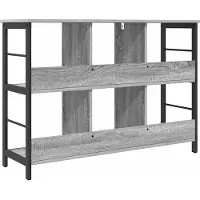 vidaXL Boekenplank 6-laags 82 x 32 x 144.5 cm Bewerkt hout