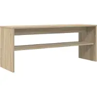 vidaXL TV Kast 100 x 30 x 40 cm Sonoma Eik Bewerkt hout