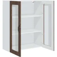 vidaXL Vaatwasserpaneel Kalmar Bruin Eiken 80 x 31 x 100 cm
