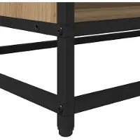 vidaXL TV Eenheden 61 x 40 x 46 cm Artisan Eiken Bewerkt hout