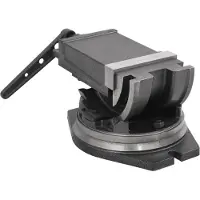 vidaXL Bankschroef met 2 assen kantelbaar 160 mm