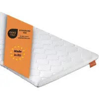 Sleepling koudschuim topper - matrastopper 160x200 cm - hoogte 6 cm - orthopedische matrasonderlegger - geschikt voor alle matrassen en bedden - Made in EU - 160 x 200 x 6 cm - wit