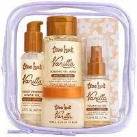 TREE HUT Mini Vanilla Shower Gift Set – Scrub, Gel Wash & Body Butter