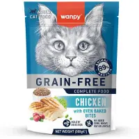 WANPY - Kattenvoer - Droogvoer - Kip - Gezonde spijsvertering - 500 gram - Graanvrij