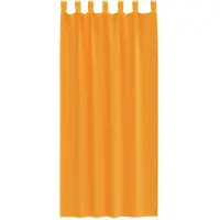vidaXL Gordijnen met lus 2 st 140x225 cm oranje