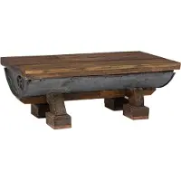vidaXL Salontafel Naturel 90 x 50 x 35 cm Hout