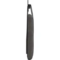 vidaXL Hangend hoofdbord Zwart Antiek PU