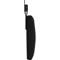 vidaXL Hangend hoofdbord Zwart Fluweel