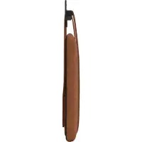 vidaXL Hangend hoofdbord Bruin Antiek PU