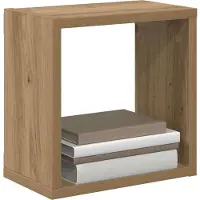 vidaXL Wandplanken Muurmontage 2 pcs Artisan Eiken Bewerkt hout