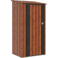 vidaXL Tuinhuizen, bruin, 103 x 86 x 200 cm, metaal