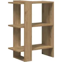vidaXL Boekenplank 2-laags 52 x 25 x 71,5 cm Bewerkt hout