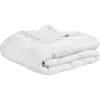 Sleepling Basic 100 4-seizoenen dekbed 140 x 200 cm | Made in EU | Ökotex 100 | Wasbaar op 60 graden | Warmteklasse garantie | 100% fijne microvezel | wit