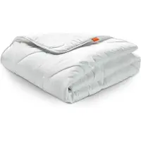 Sleepling Basic 100 winterdekbed 150 x 220 cm | warm winterdekbed | Made in EU | Ökotex 100 | wasbaar op 60 graden | warmteklasse garantie | 100% fijne microvezel | wit