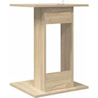 vidaXL Bijzettafel Sonoma Eik 45 x 40 x 62,5 cm Bewerkt hout
