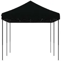 vidaXL Partytent, 292 x 580 x 315 cm, zwart, Oxford-stof