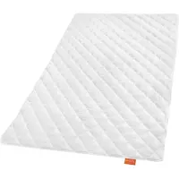 Sleepling bamboe dekbed 135 x 200 cm, zomerdekbed, tijk 100% katoen doorgestikt met 100% viscose (bamboe cellulose), 360 gr. vulgewicht, Ökotex, wasbaar, wit