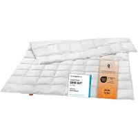 Sleepling extra licht donzen dekbed, 135 x 200 cm, 90% dons / 10% veren, doorgestikt dekbed,