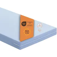 Sleepling Comfortschuim matras Basic 20 | 140 x 200 cm | Hardheidsgraad 2 | Made in EU | Wasbaar op 40 graden | Ökotex 100
