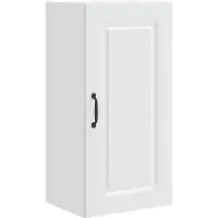 vidaXL Vaatwasserpaneel Kalmar Wit 40 x 31 x 80 cm Bewerkt hout