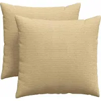 vidaXL Zitkussens 2 pcs Grijs Groen 45 x 45 cm Corduroy stof