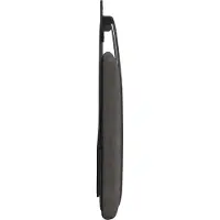 vidaXL Hangend hoofdbord Zwart Antiek PU
