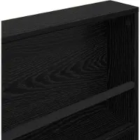 vidaXL Tijdschriftenrek 2 st Zwart Eiken 80 x 12 x 70 cm Bewerkt hout