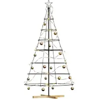 vidaXL Kerst Cone Boom met standaard Zwart 180,5 cm Staal