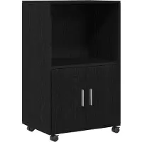 vidaXL Kast Zwart Eiken 55 x 40 x 82 cm