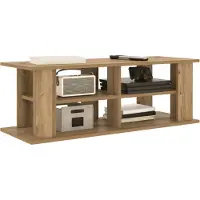 vidaXL TV-stand 96 x 35 x 33,5 cm Artisan Eiken Geconstrueerd hout