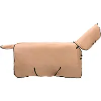 vidaXL Paardendeken Cappuccino 75 cm Polyester