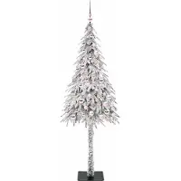 vidaXL Kerstboom met 300 LED met standaard Wit 210 cm PE en Staal