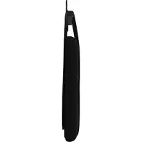 vidaXL Hangend hoofdbord Zwart Fluweel