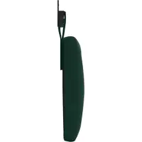 vidaXL Hangend hoofdbord Met LED-verlichting Donkergroen Fluweel