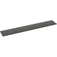vidaXL Wanddecoratie panelen, 12 stuks, 90 x 15 cm, donkergrijs, stof