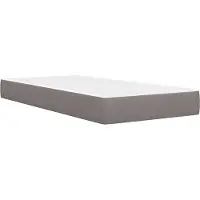 vidaXL Bedframe 100 x 200 cm Taupe