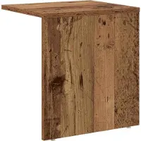 vidaXL Bijzettafel Oudhout 37 x 32 x 40 cm Bewerkt hout