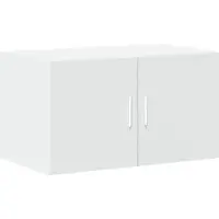 vidaXL Opbergkast 70x42,5x225 cm bewerkt hout wit