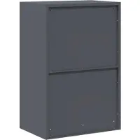 vidaXL Opbergkast Antraciet 60 x 40 x 90 cm Staal