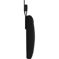 vidaXL Hangend hoofdbord Met LED-verlichting Zwart Fluweel
