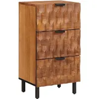 vidaXL Dressoir met lade Acacia Bruine Afwerking 40 x 33 x 75 cm