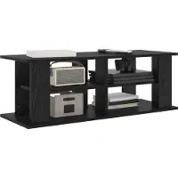 vidaXL TV-stand Zwart Eiken 96 x 35 x 33,5 cm