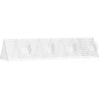 vidaXL Kippenhok zilver 430 x 100 x 85 cm Gegalvaniseerd staal