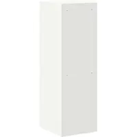 vidaXL Bestandkast met lade Wit 44 x 50 x 139 cm Koudgewalst Staal