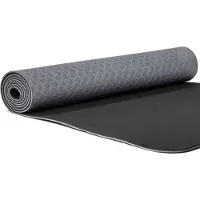 Bahadra Premium TPE Yogamat antraciet